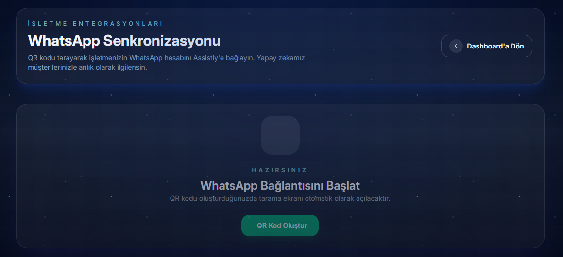 WhatsApp QR Kod Oluşturma